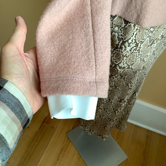 IRIS SETLAKWE Blush Wool Hourglass Blazer Size 6 - Picture 7 of 16